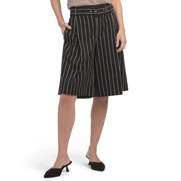TOCCIN Jet Nina Belted Culotte Shorts - Picture 1 of 2